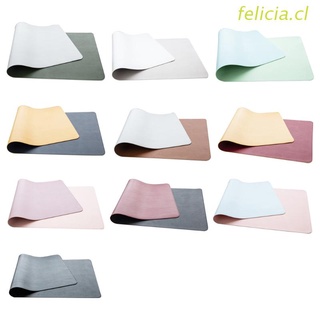 felicia 1 Pc Leather Desk Pad Protector, Non-Slip Office Desk Mat, Large Mouse Pad, PU Leather Desk Blotter, Laptop Desk Pad