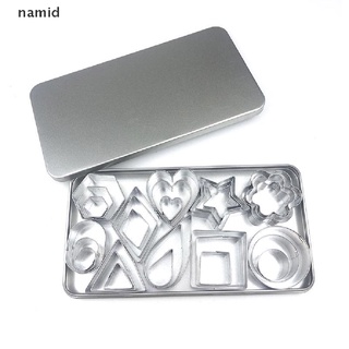 [namid] cortador de arcilla polimérica geometría de acero inoxidable diy herramienta de cerámica molde de corte [namid] (1)