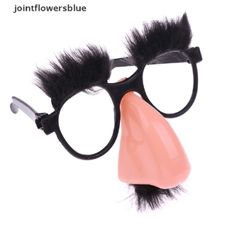 jbcl fancy cosplay disfraz de bigote gafas de halloween vestido de fiesta gran nariz jalea