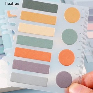 [LiuZhuo] 110 Sheets Solid Color N Times Sticky Key Points Index Note Sticker hot
