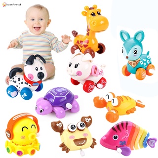 lindo animal de dibujos animados wind up juguetes reloj clásico juguete bebé recién nacido juguete (1)