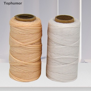 [tophumor] metros de cuero encerado hilo cordón para bricolaje herramienta de artesanía hilo de costura a mano.