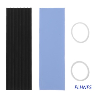 PLHNFS Pure Aluminum Cooling Heatsink Thermal Pad For N80 NVME M.2 NGFF 2280 PCI-E SSD