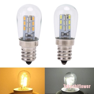 Takashiflower bombilla de luz LED E12 lámpara de sombra de vidrio iluminación para máquina de coser refrigerador