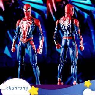 Chunrong figura de acción simulada de alta figura de articulaciones móviles vengadores Infinity War Spider Man modelo figura para recuerdo