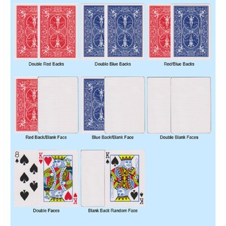 bicicleta gaff cartas de juego magia variedad pack deck poker magic card trucos mágicos para mago (4)
