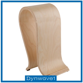 [DYNWAVE1] Soporte para auriculares, soporte Universal de nogal. Auriculares de madera.Estante de exhibición de escritorio. para pantalla de auriculares
