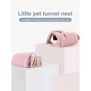 <over> Easy to Clean Squirrel House Cute Squirrel Cage Nest Mat Pet Hideout for Winter (7)