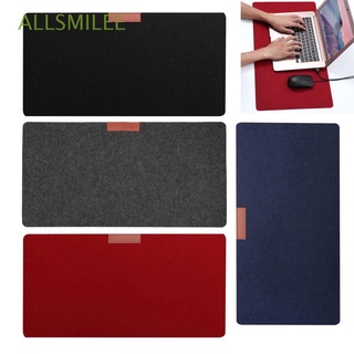 ALLSMILEE Modern Mouse Pad Office Laptop Cushion Desk Mat Table Wool Felt Colorful Large Computer Soft Keyboard Mice Mat/Multicolor