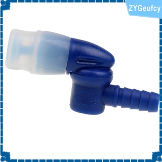 Outdoor 360 Rotation Silicone Bite Valve Hydration Pack Nozzle Bladder Blue