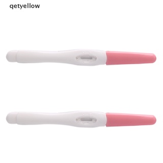 qetyellow - juego de tiras de prueba de orina de hcg para embarazo temprano (1 pieza)