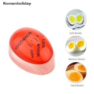 [romanholiday] 1 pza temporizador de huevos que cambia de color para cocina/termómetro de huevos hervidos cl