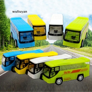 [wuliuyan] nueva escala autobús escolar miniatura modelo de coche juguetes educativos para niños juguete de plástico vehículos modelo para niños regalos [wuliuyan] (1)