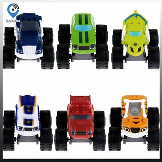 llama y robot monstruo coche de juguete blaze y el monstruo máquinas vehículos juguete