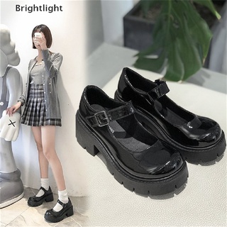 [Brightlight] Zapatos lolita Estilo Japonés Mary Jane De Las Mujeres De La Vendimia Niñas De Tacón Alto Plataforma Estudiante Universidad [Venta Caliente]