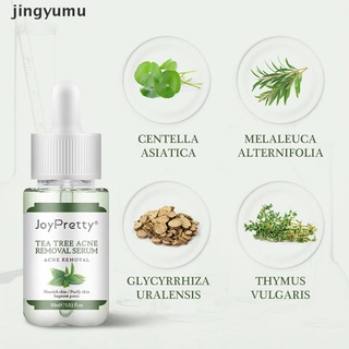 【jingy】 Hyaluronic Acid Face Serum Moisturizer Whitening Essence Skin Care Tea Tree Oil . (7)