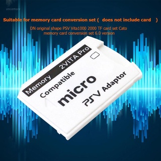 Lucky* SD2VITA 6.0 tarjeta de memoria para Ps Vita, tarjeta Tf, 3.65 sistema 1000/2000 adaptador para tarjeta Micro SD