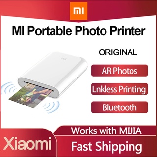 Xiaomi Pocket Photo Printer AR impresora 300DPI portátil foto DIY impresora de imagen Bluetooth trabajo