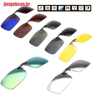 [Jinignhcun] gafas de sol polarizadas con Clip en conducción/visión diurna UV400