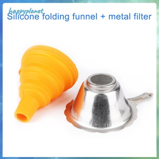taza de filtro de resina uv de metal+ embudo de silicio desechable para cualquier impresora 3d photon sla cúbica