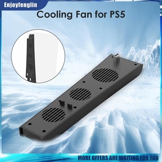 (Enjoyfenglin) Enfriador USB de 3 ventiladores para PS5 PlayStation 5/5 edición Digital consola de juegos