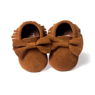 Zapatos de lana para bebé recién nacido mocasines antideslizantes zapatos Prewalker