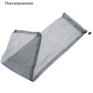 thevatipoemtot 50X20CM nylon Carp Bag Fish Keeper Net Fish basket Fishing Tackle Cage Popular goods (7)