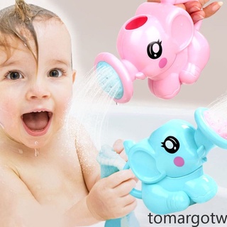 Bebé juguetes de baño de dibujos animados elefante ducha padre-hijo juguetes interactivos tomargotw
