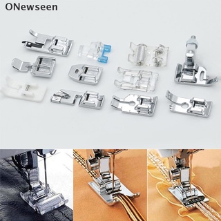 [ONewseen] 11 pzs prensatelas multifunción para máquina de coser doméstica/juego de accesorios para pies