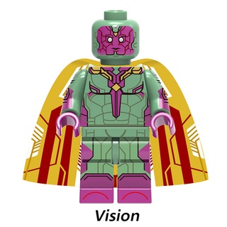 visión minifigura lego juguetes x946 marvel vengadores