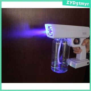 500ml luz azul nano spray pistola niebla atomizante desinfectante pulverizador máquina