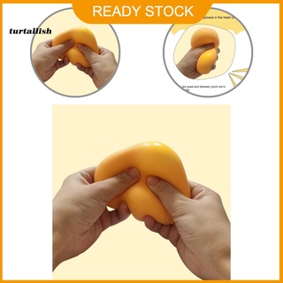 Turt sin deformación descompresión Mango bola suprema exprimibilidad Mango Fidget juguetes elásticos para relajarse