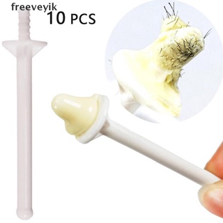 [Fre] 10Pcs Nose Ear Hair Removal Wax Kit for Men Women Nasal Waxing Stick Painless 463CL (8)