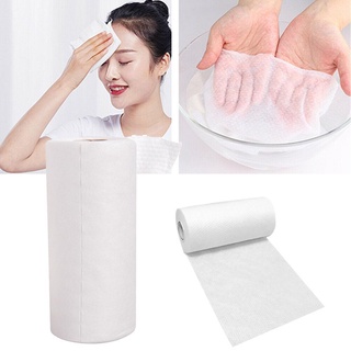 60 pzs toallas desechables de algodón para maquillaje Facial/limpieza Facial/tejido de algodón
