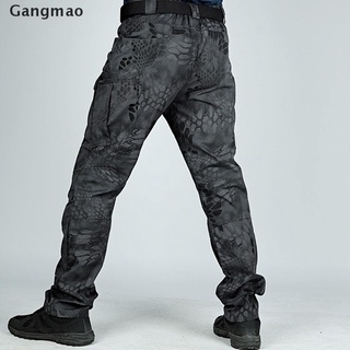 [gangmao] pantalones para hombre camuflaje casual pantalones de trabajo militar cargo camuflaje pantalones de combate nuevo. (9)