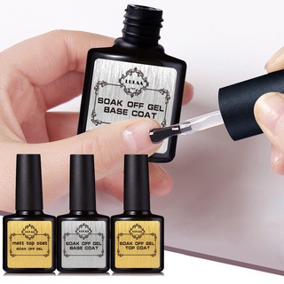 andan 8ml UV LED Soak Off Top Base Coat Long Lasting Nail Art Paint Polish Primer