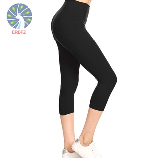Eeooh 1 pza pantalones elásticos Para mujer/pantalón elástico con color sólido Para correr/verano