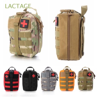 LACTAGE Nylon Rescue Package Rip-Away EMT Wild Survival Emergency Bag Lifesaving bag Outdoor Sports Medical Molle Pouch Medical EDC Bag Emergency Kit