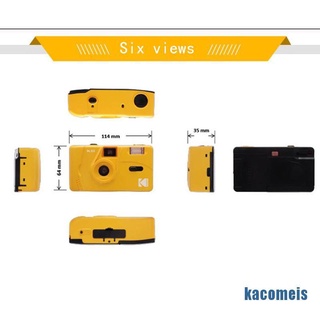 [KACM] nuevo - Kodak Vintage Retro M35 35 mm reutilizable cámara de película rosa verde amarillo púrpura OEIS
