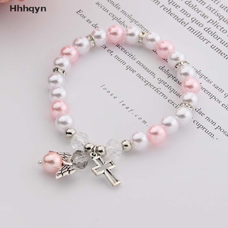 Hyn> Baby Shower Favor Christening Bracelet Angel Baby Shower Girl Boy Baptism Gift well