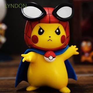 Lyndon Figura De acción De regalo De cumpleaños juguetes coleccionables niños niños Anime iron Pokemon Pikachu