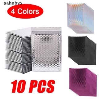 [sahnbvx] 10PCS Aluminum Foil Bubble Mailer Packaging Shipping Padded Envelopes [sahnbvx]