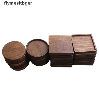 [flymesitbger] Wood Drink Coaster Tea Coffee Cup Mat Pad Placemats Kitchen Table Decor [flymesitbger]