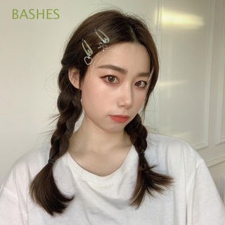 bashes precioso colgante horquilla lindo accesorios para el cabello clip mujeres amor corazón moda dulce coreano arco pasador