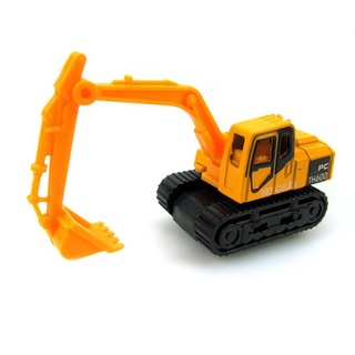 16-piece Set Alloy Engineering Vehicle With Road Sign Excavator With Road Alloy Sign Model Car Z0E3 (5)