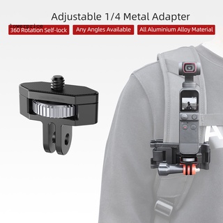 adaptador giratorio ajustable de aleación de aluminio 1/4 para pocket 2/insta360 one x2