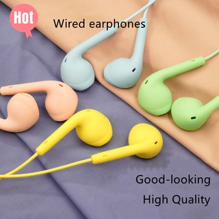 auriculares con cable el bajo pesado juego auriculares es adecuado para oppo huawei vivo xiaomi apple universal lindo cable de auriculares