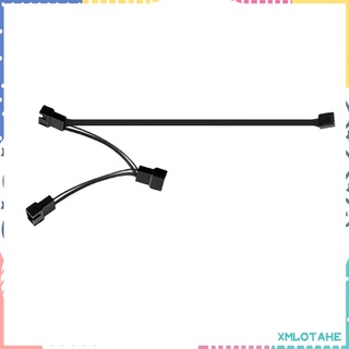 cable adaptador portátil para ventilador de pc 1:3 cable 11.81 pulgadas negro nuevo con