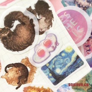 SUPLOVE 200Pcs/Box Cartoon Series Stickers Aesthetic Stickers Decorative Diary Stickers (3)