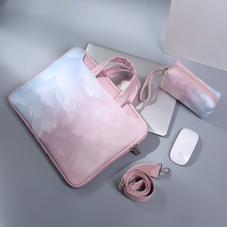 Sling portátil bolsa .6in Notebook MacBook oficina manga maletín Tablet hombro bolso (1)